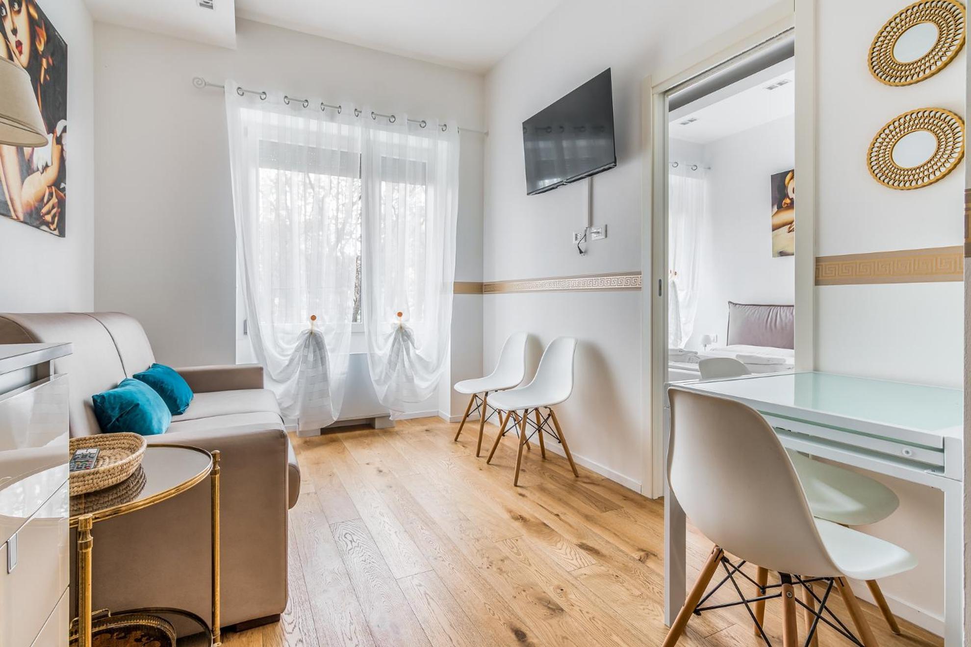 Apartament Milano Vetra-Parco Delle Basiliche 2 Pax- Wifi- Banfi Zewnętrze zdjęcie