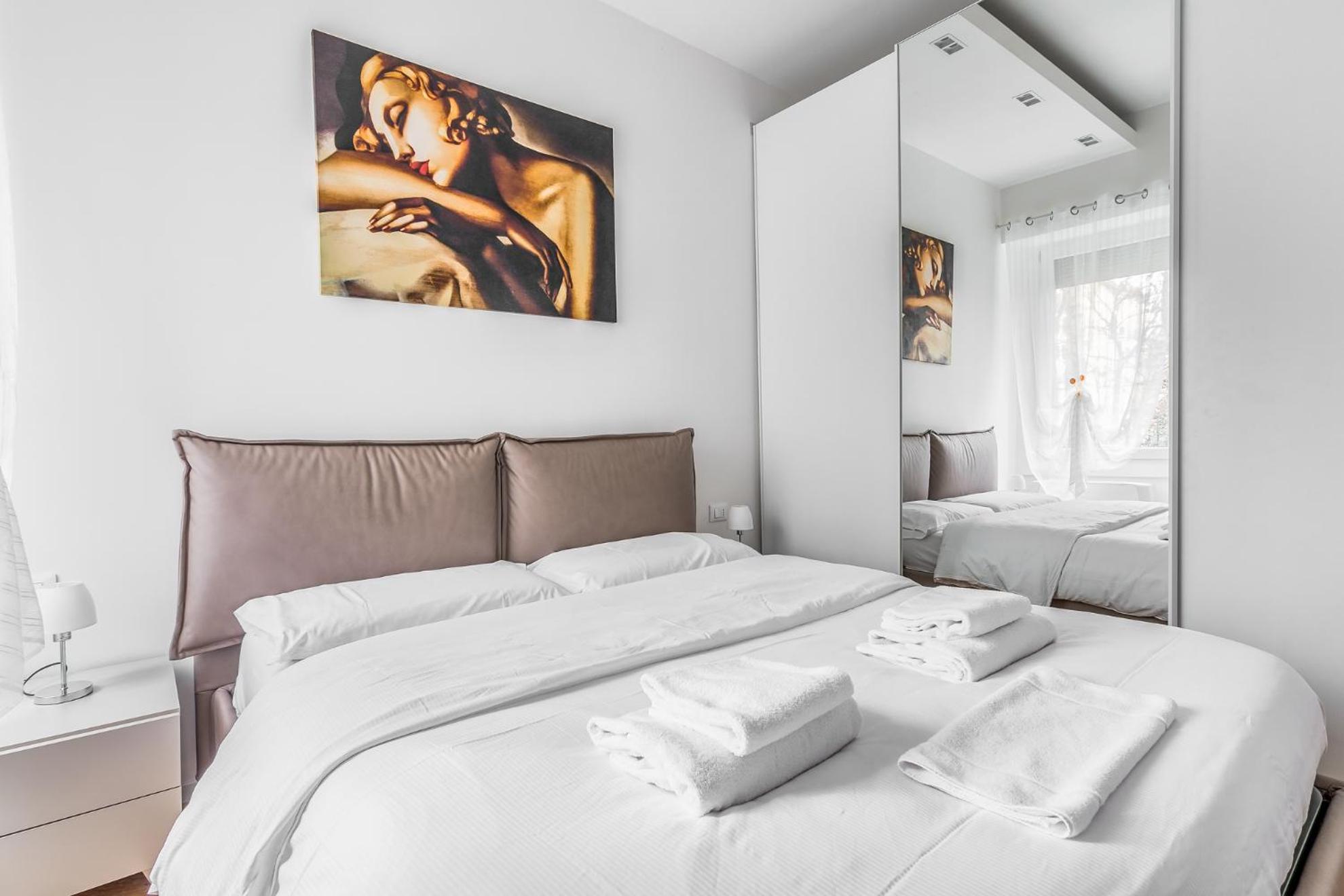 Apartament Milano Vetra-Parco Delle Basiliche 2 Pax- Wifi- Banfi Zewnętrze zdjęcie